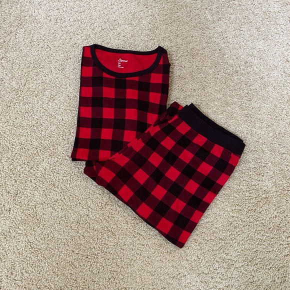 “ZULILY” ❤️ SUPER COOL🖤MEN’S RED/BLACK PLAID PJ’S - Picture 3 of 15